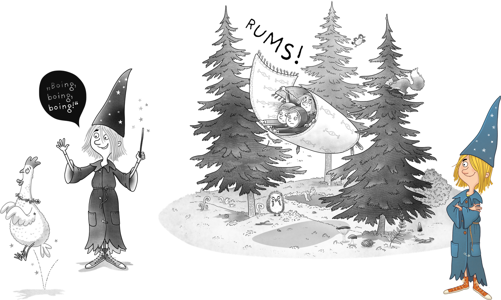 Zauberei und Eulenschrei