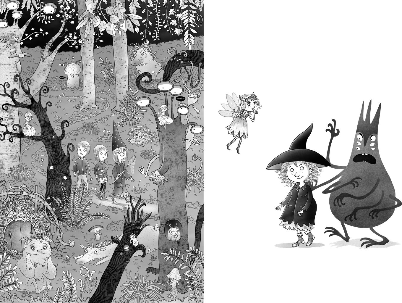 Zauberei und Eulenschrei